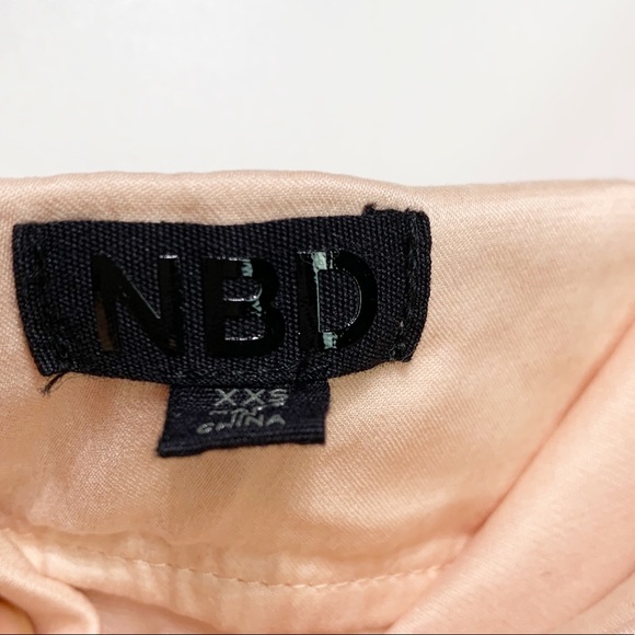 NEW NBD Orchid Mini Dress in Sherbet Orange - Picture 7 of 9